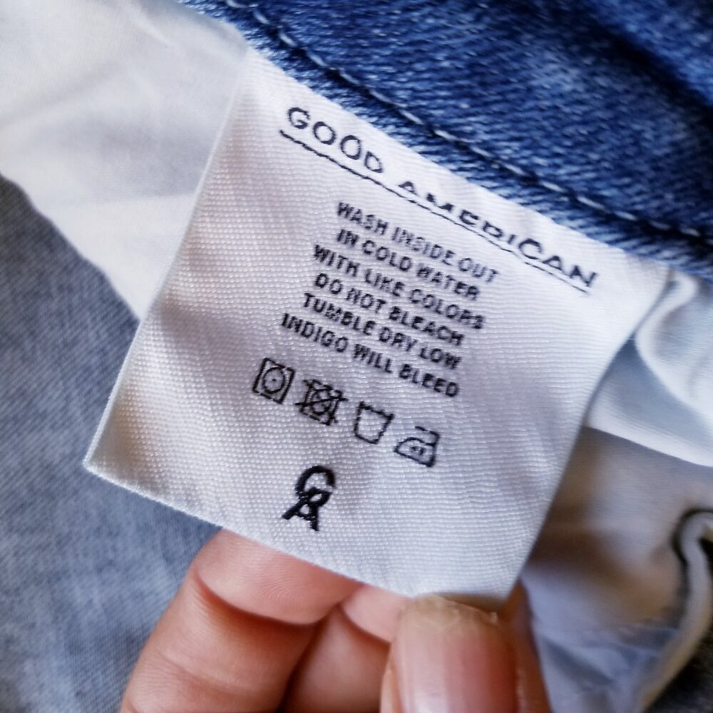 Good American | Stretch High Rise Jean, size 12 - Picture 9 of 13